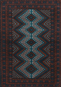 Persian Light Blue Traditional Rug, tr1535lblu