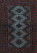Persian Light Blue Traditional Rug, tr1535lblu