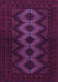 Machine Washable Persian Purple Traditional Area Rugs, wshtr1535pur