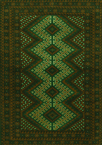 Persian Green Traditional Rug, tr1535grn