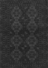 Persian Gray Traditional Rug, tr1536gry