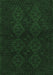 Persian Emerald Green Traditional Rug, tr1536emgrn