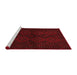 Traditional Red Washable Rugs