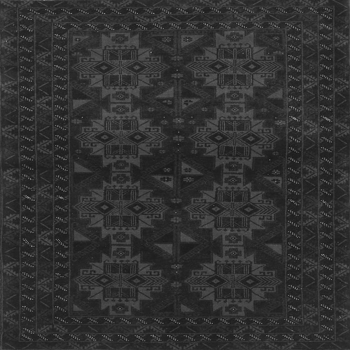 Serging Thickness of Persian Gray Traditional Rug, tr1536gry