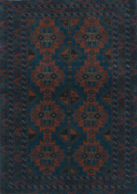 Persian Light Blue Traditional Rug, tr1536lblu
