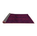 Sideview of Persian Pink Traditional Rug, tr1536pnk