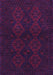 Machine Washable Persian Purple Traditional Area Rugs, wshtr1536pur