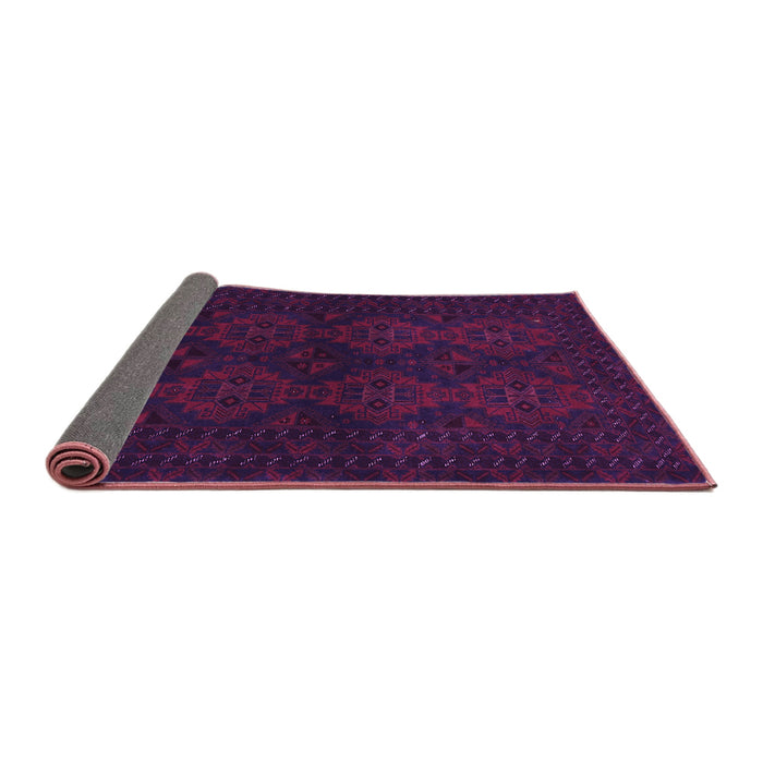 Sideview of Persian Purple Traditional Rug, tr1536pur