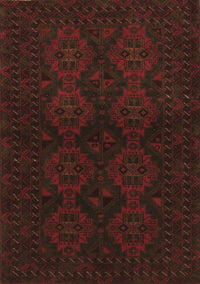 Persian Brown Traditional Rug, tr1536brn
