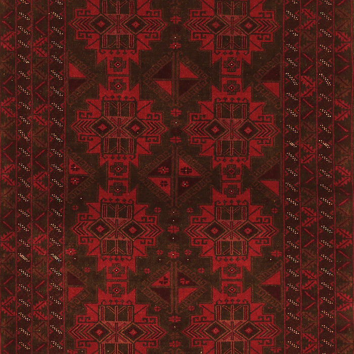 Serging Thickness of Machine Washable Persian Orange Traditional Area Rugs, wshtr1536org