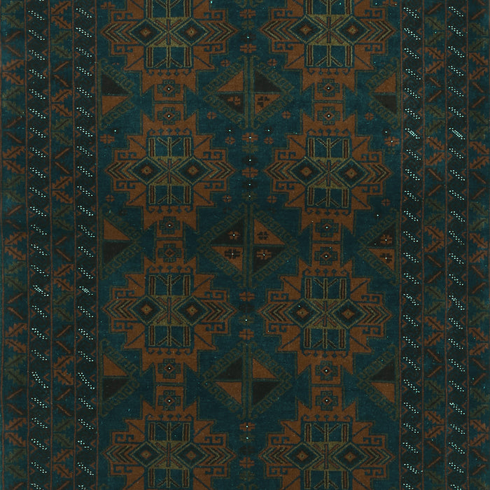 Persian Turquoise Traditional Rug, tr1536turq