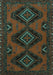 Persian Turquoise Traditional Rug, tr1537turq