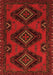 Persian Orange Traditional Rug, tr1537org