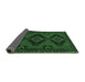 Sideview of Persian Emerald Green Traditional Rug, tr1537emgrn