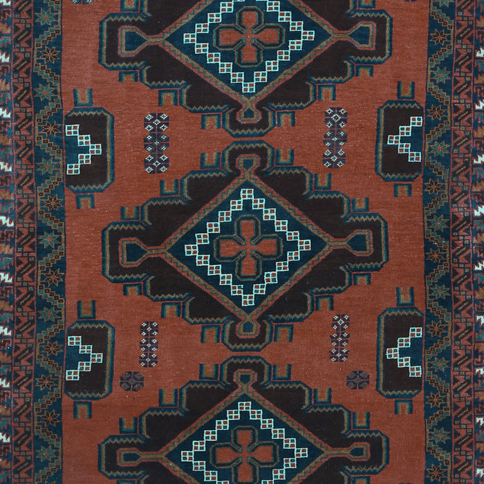 Persian Light Blue Traditional Rug, tr1537lblu