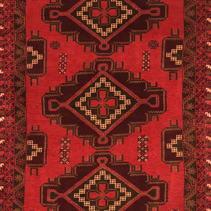 Serging Thickness of Machine Washable Persian Orange Traditional Area Rugs, wshtr1537org