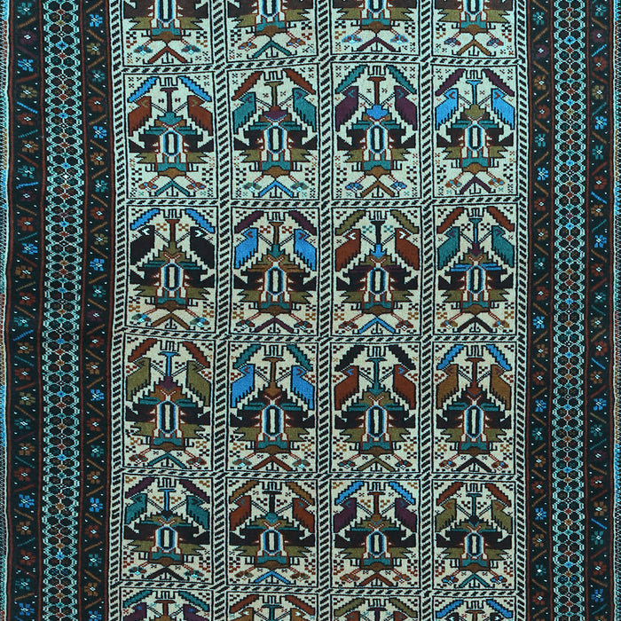 Persian Light Blue Traditional Rug, tr1538lblu