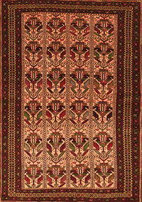 Persian Orange Traditional Rug, tr1538org