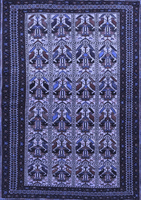 Persian Blue Traditional Rug, tr1538blu