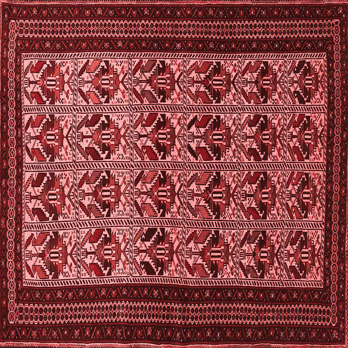 Machine Washable Persian Red Traditional Rug, wshtr1538red