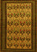 Machine Washable Persian Yellow Traditional Rug, wshtr1538yw