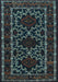 Persian Light Blue Traditional Rug, tr1539lblu