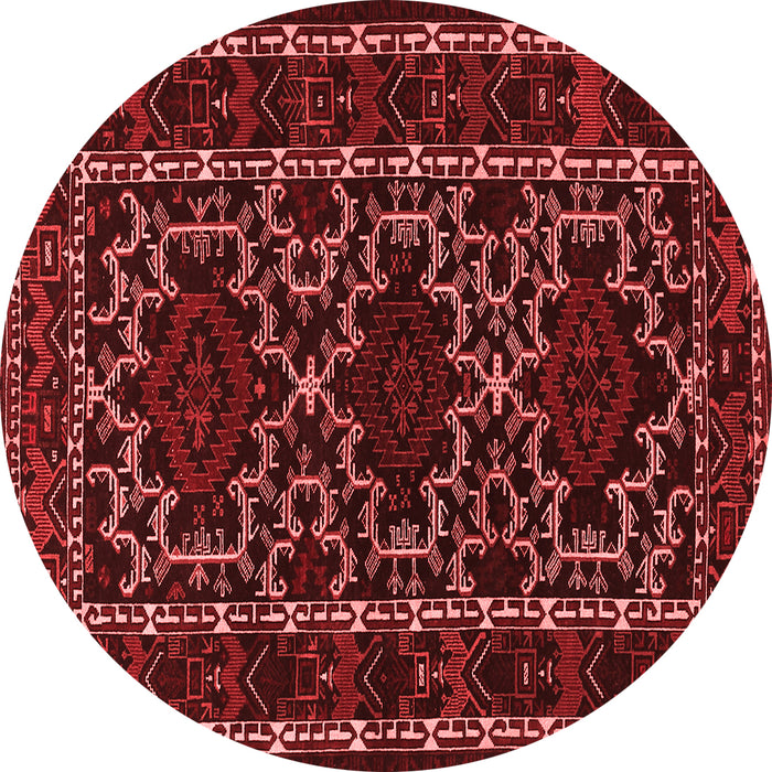 Machine Washable Persian Red Traditional Rug, wshtr1539red