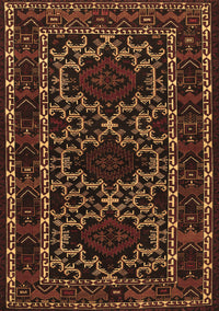 Persian Brown Traditional Rug, tr1539brn