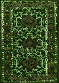 Persian Green Traditional Rug, tr1539grn