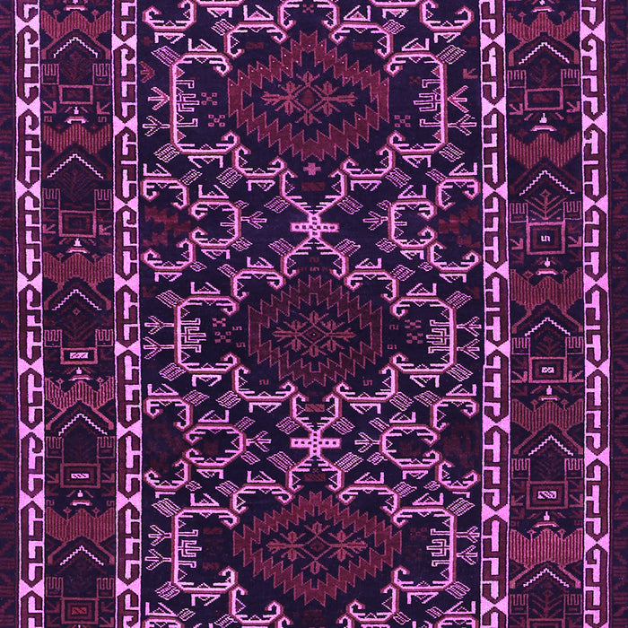 Machine Washable Persian Purple Traditional Area Rugs, wshtr1539pur