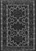 Persian Gray Traditional Rug, tr1539gry