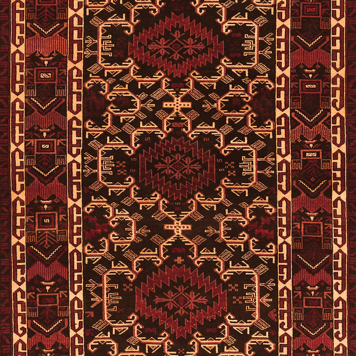 Persian Orange Traditional Rug, tr1539org