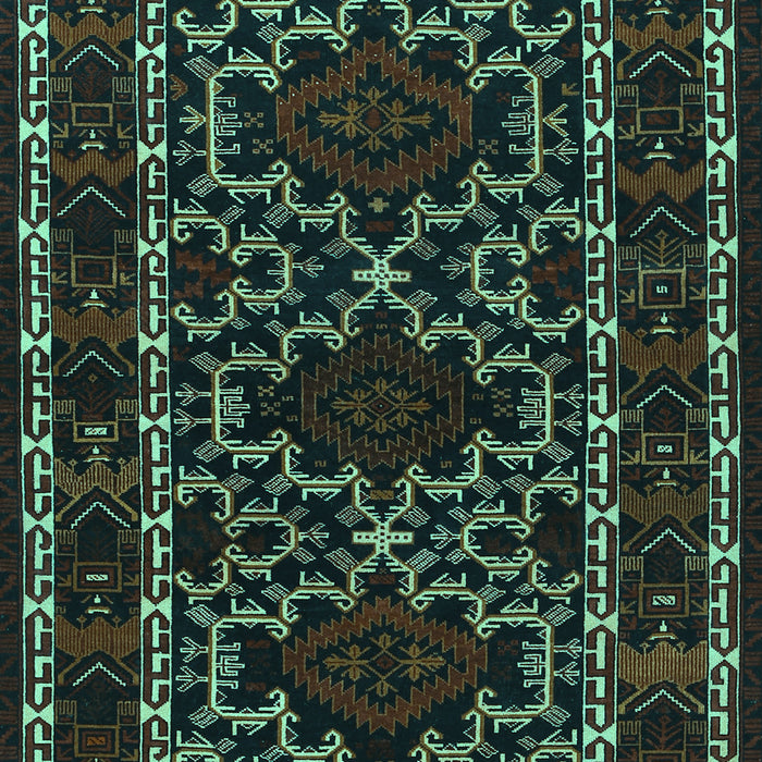 Persian Turquoise Traditional Rug, tr1539turq