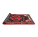 Sideview of Traditional Red Persian Rug, tr154