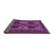 Sideview of Persian Purple Traditional Rug, tr1540pur