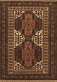 Persian Brown Traditional Rug, tr1540brn