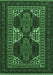 Persian Emerald Green Traditional Rug, tr1540emgrn