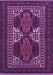 Persian Purple Traditional Rug, tr1540pur