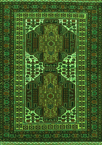 Persian Green Traditional Rug, tr1540grn