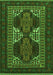 Persian Green Traditional Rug, tr1540grn