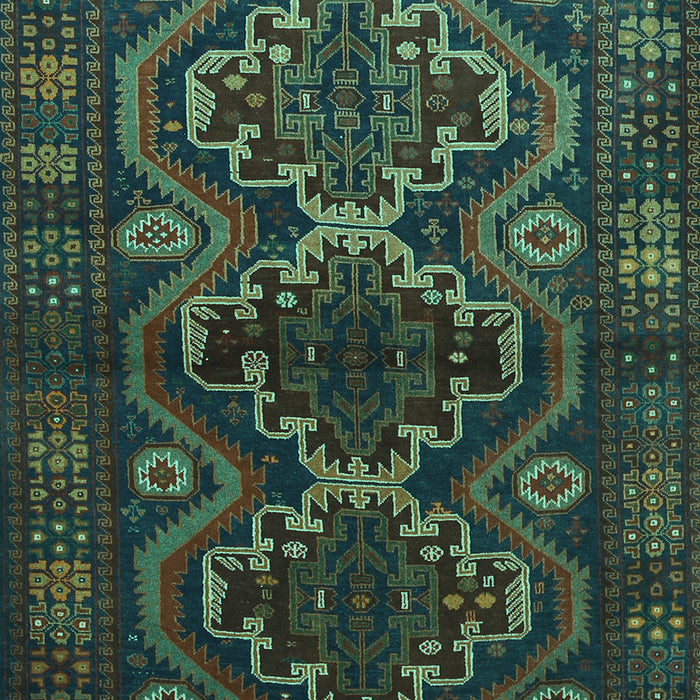 Persian Turquoise Traditional Rug, tr1541turq