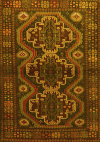 Persian Yellow Traditional Rug, tr1541yw