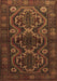 Persian Brown Traditional Rug, tr1541brn