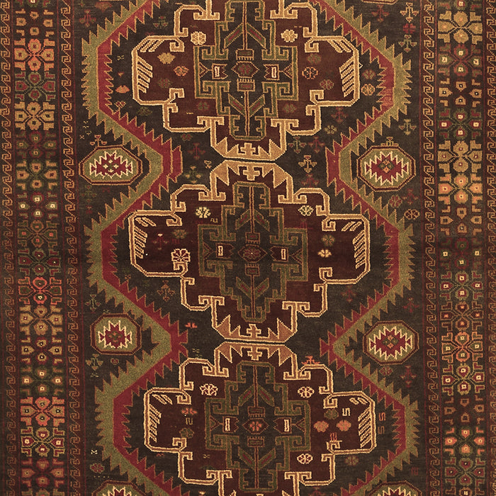 Persian Brown Traditional Rug, tr1541brn