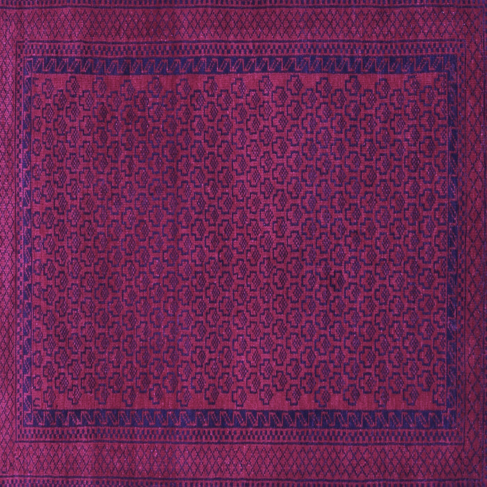 Square Persian Purple Traditional Rug, tr1542pur