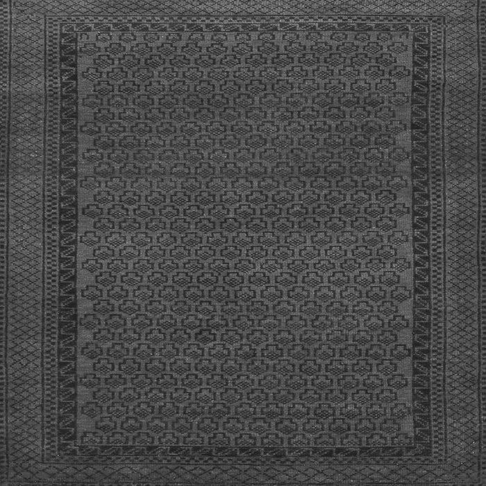 Round Machine Washable Persian Gray Traditional Rug, wshtr1542gry