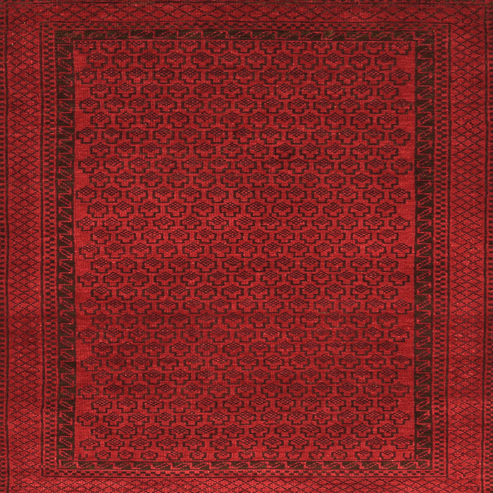 Serging Thickness of Persian Orange Traditional Rug, tr1542org