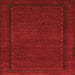 Serging Thickness of Persian Orange Traditional Rug, tr1542org