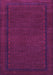 Machine Washable Persian Purple Traditional Area Rugs, wshtr1542pur