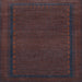 Square Persian Light Blue Traditional Rug, tr1542lblu